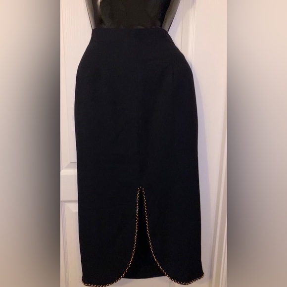 Apart Gorgeous Black Skirt Size 10 - Picture 4 of 6